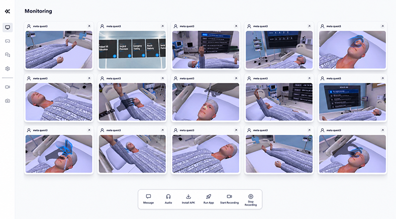 Multi-user monitoring — illustration
